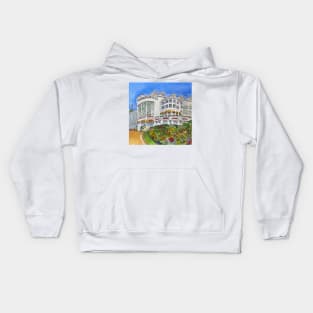 Grand Hotel in Mackinaw Island, Michigan Kids Hoodie